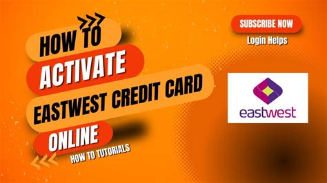 how to enroll eastwest credit card online|How to activate EastWest credit card online easily / Register .